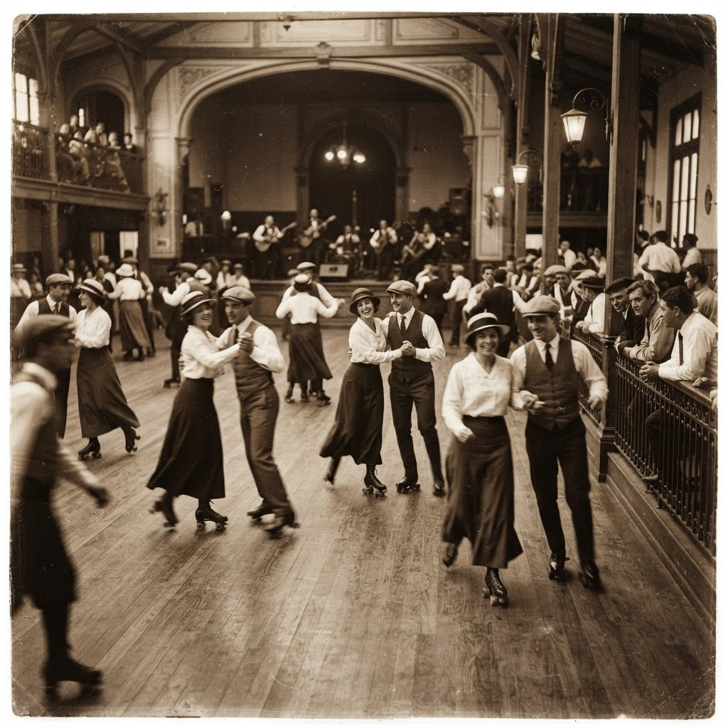 Historia del patinaje en Argentina, imagen documental